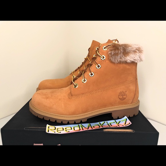 wheat timbs with fur
